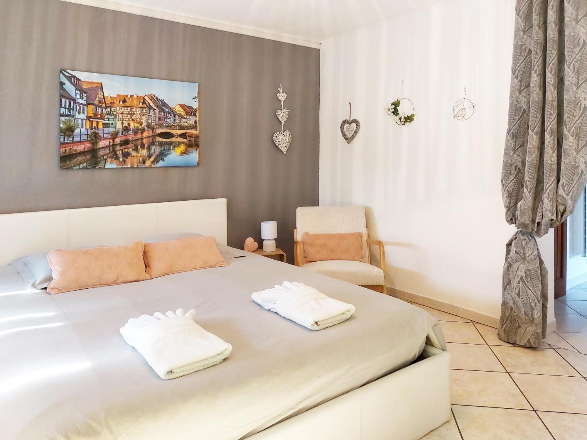 Le Cocon Appart Avec Parking Prive & Terrasse Sainte-Croix-en-Plaine Dış mekan fotoğraf
